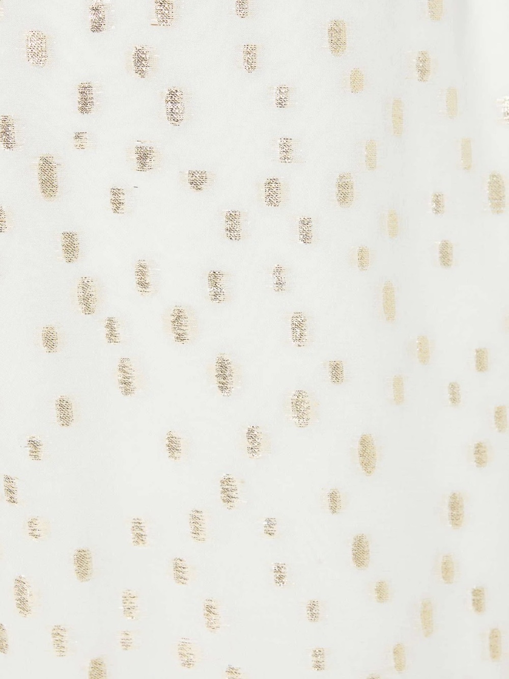 Lilly Pulitzer Ivory Dress with Gold Metallic Dot Detail - Picture 13 of 14